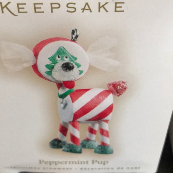 2 Hallmark Ornaments Grandma Reindeer Candy Angel - Picture 2 of 5